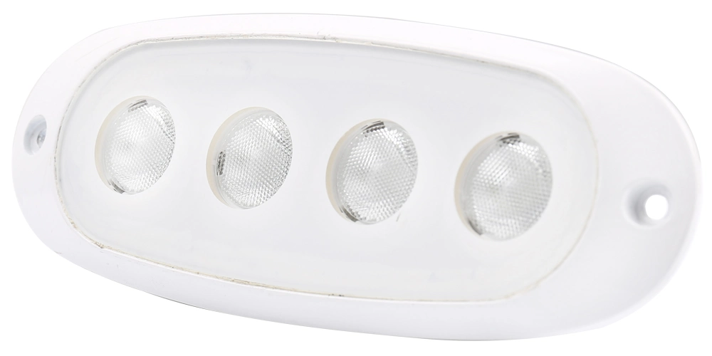 Round 6 Inch 12W CREE White Boat Lamp LED Marine Light