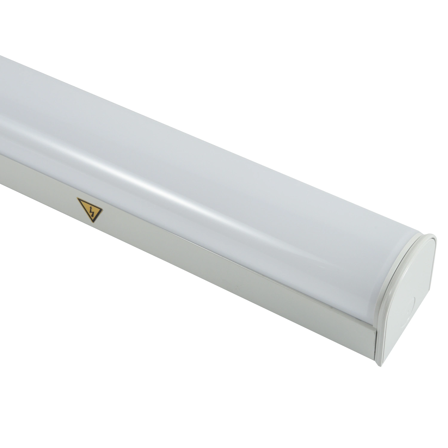 2 قدم 4 أقدام 5 أقدام 6 أقدام LED Batten Linear Tunnel Lighting IP20 مصباح LED لمبيت معدني مقاوم للمياه مقاومة للماء، مصباح أبيض غير مزوّد بمشابك تثبيت سهل لضوء أنبوب TriProof