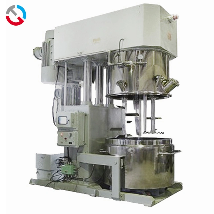 Customized Stainless Steel Double Planetary Power Mixer Machine for Cream Food