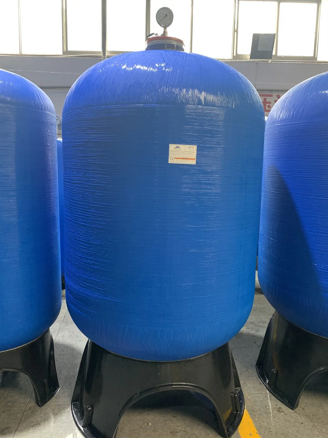 RO FRP Druckbehälter für Sandfilter und Kohlefilter Glasfaserwassertank