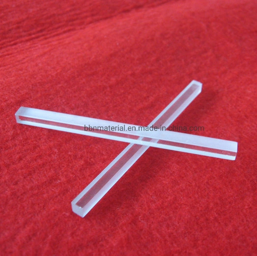 99.99% Clear Alumina Ceramic Bar Good Transparency Optical Sapphire Glass Rod Can Withstand High Temperature