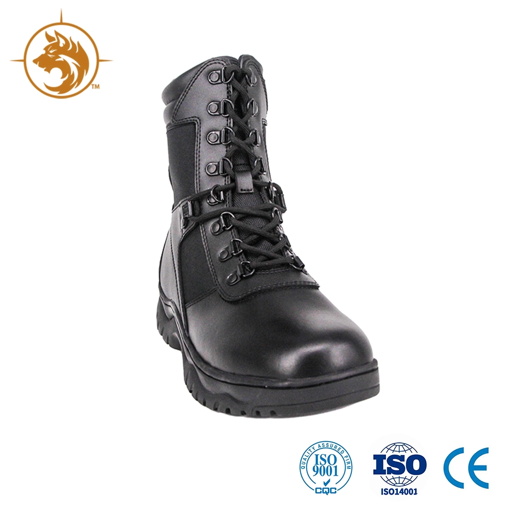 New Design Genuine Leather Military Style Boot