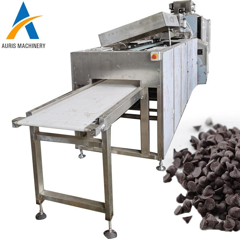 Depósito automático de chocolate Chips gotas de block Makando aperitivos Alimentos Línea de producción