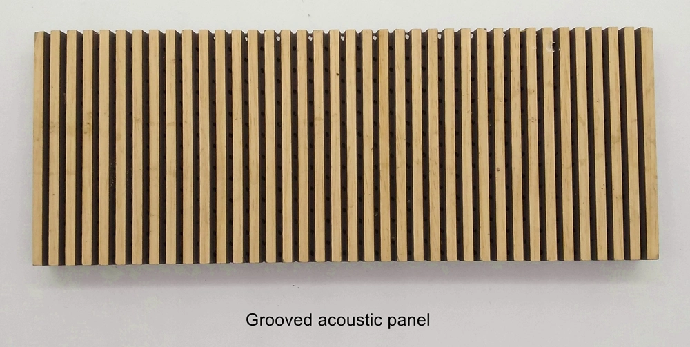 Grooved Acoustic Panel Sound Absorption Ceiling Acoustic Concrete Decoration Materials