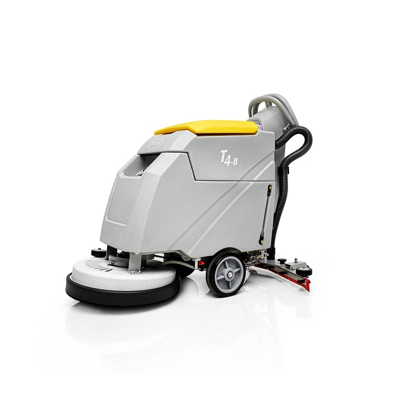 2023 New Style Angle Between The Squeegee and Floor Can Be Adjusted Push-Type Floor Washing Scrubber Machine Easy for Assembling