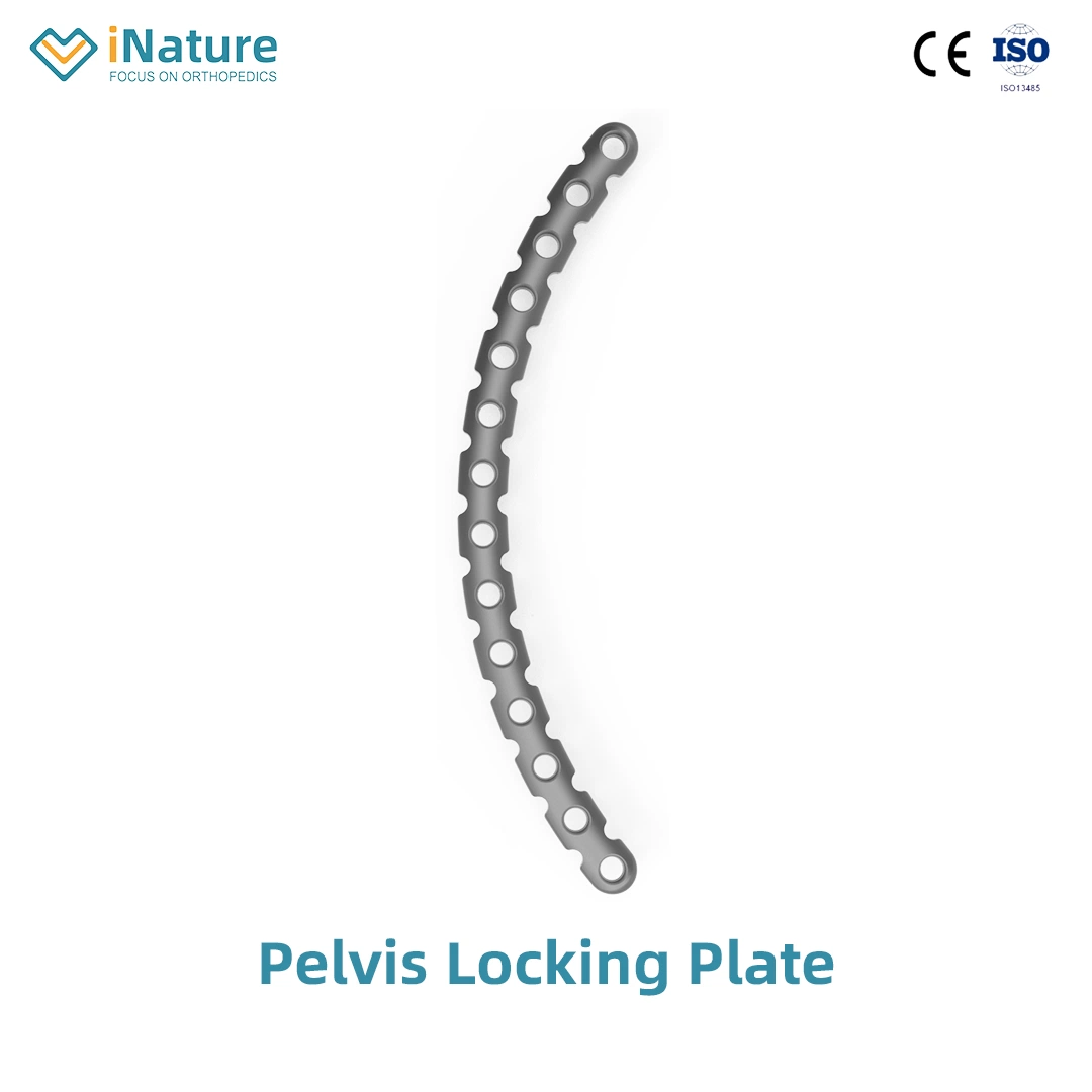 Orthopedic Implants Pelvis Fracture Locking Plate with CE&ISO