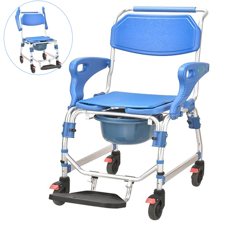 Shower Transport Chair Commode Toilets Seats Wheelchair for Sale