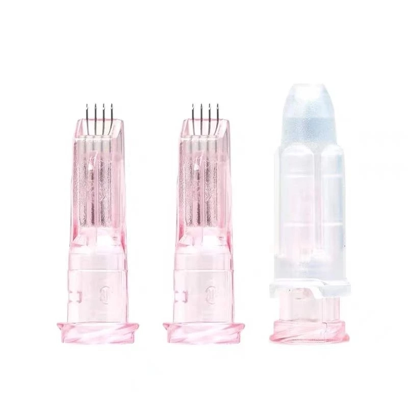 High quality/High cost performance  Crystal Multi Needle 4 Pin Needles Mesotherapy Needle Disposable Painless Meso Needle for Beauty Facial Skin Care 34G 1.2mm/1.5mm