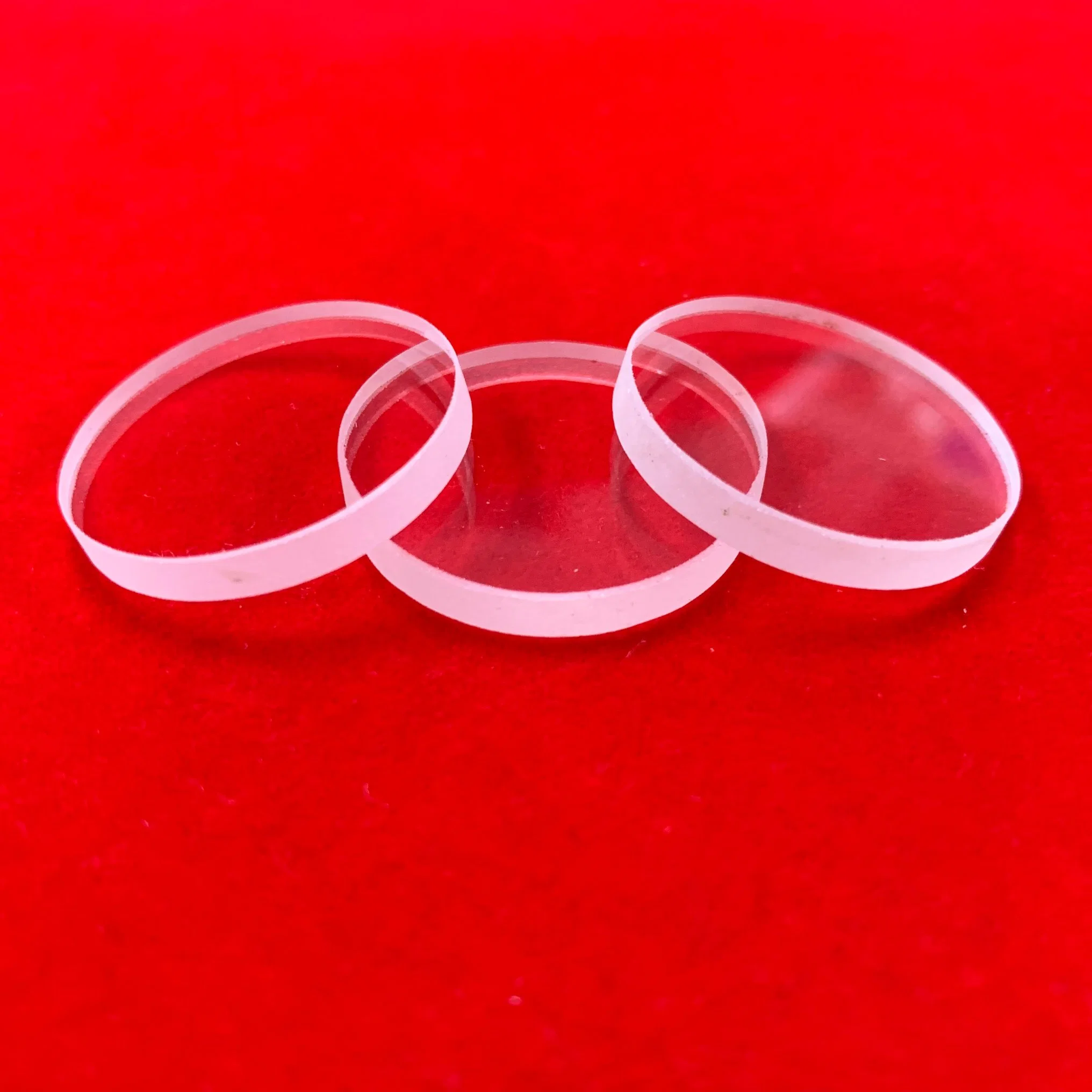 Clear High UV Transmittance Polishing Optical Customized Quartz Glass Wafer Circular Fused Silica Panel