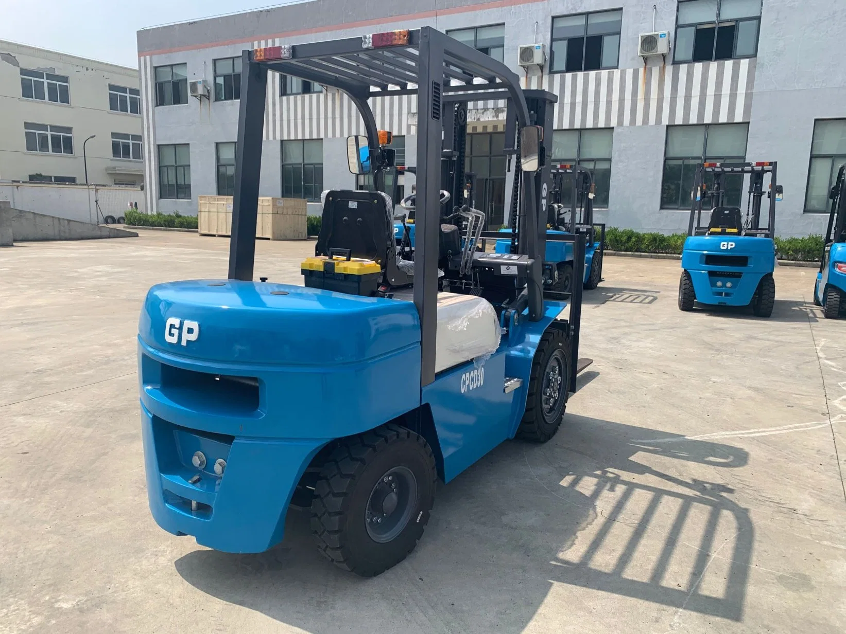 Low Mast Used Forklift Toyota 3 Ton Diesel Manual Forklift Cpcd30 for Hot Sale