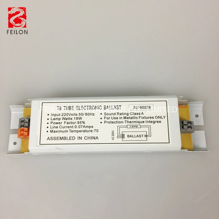 Tube Light Ballast 18W 110-130V Fluorescent Electronic Ballast