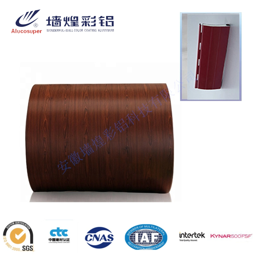 Pupa Coating 0.23mm Thickness Pre Painted Aluminum Coil Strip for Roller Shutter