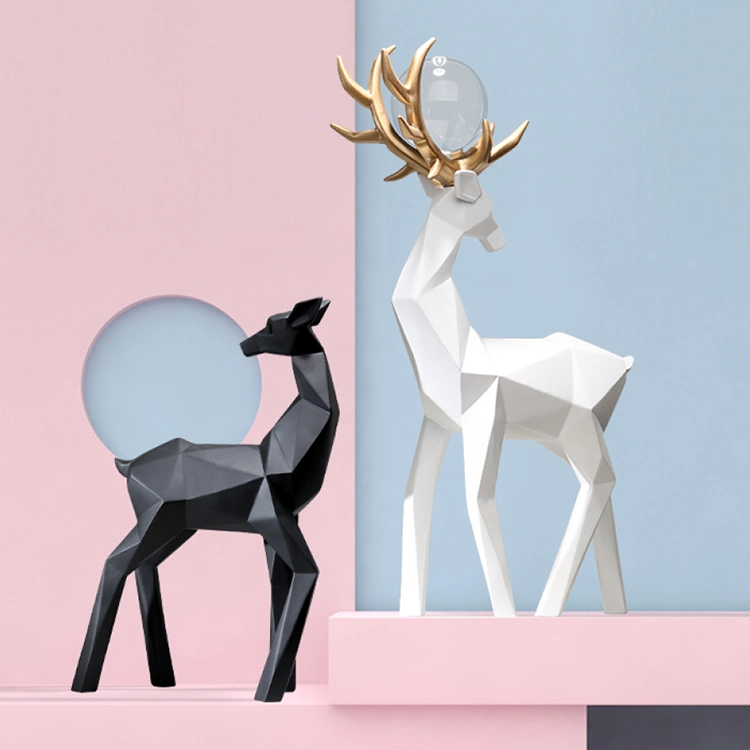 Deer Home Ornament Interior Table Decoration Office Decor Ornaments Home Decoration Luxury