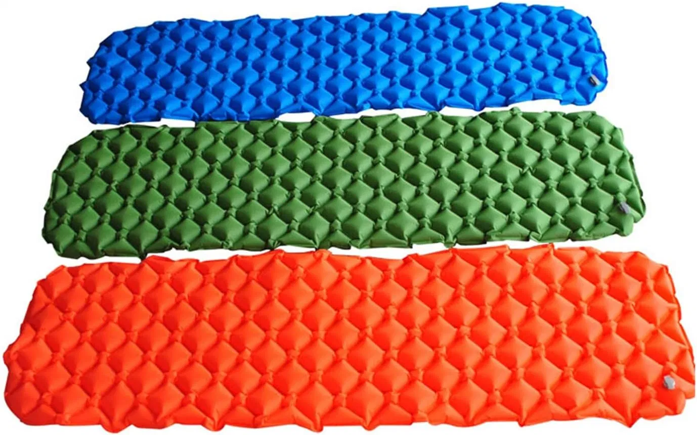 Inflating Ultralight Sleeping Pad Compact for Backpacking, Camping, Travel Ci10736