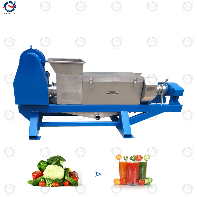 1t/H Double Roller Juicer Making Machine Fruit Screw Extruding Equipment