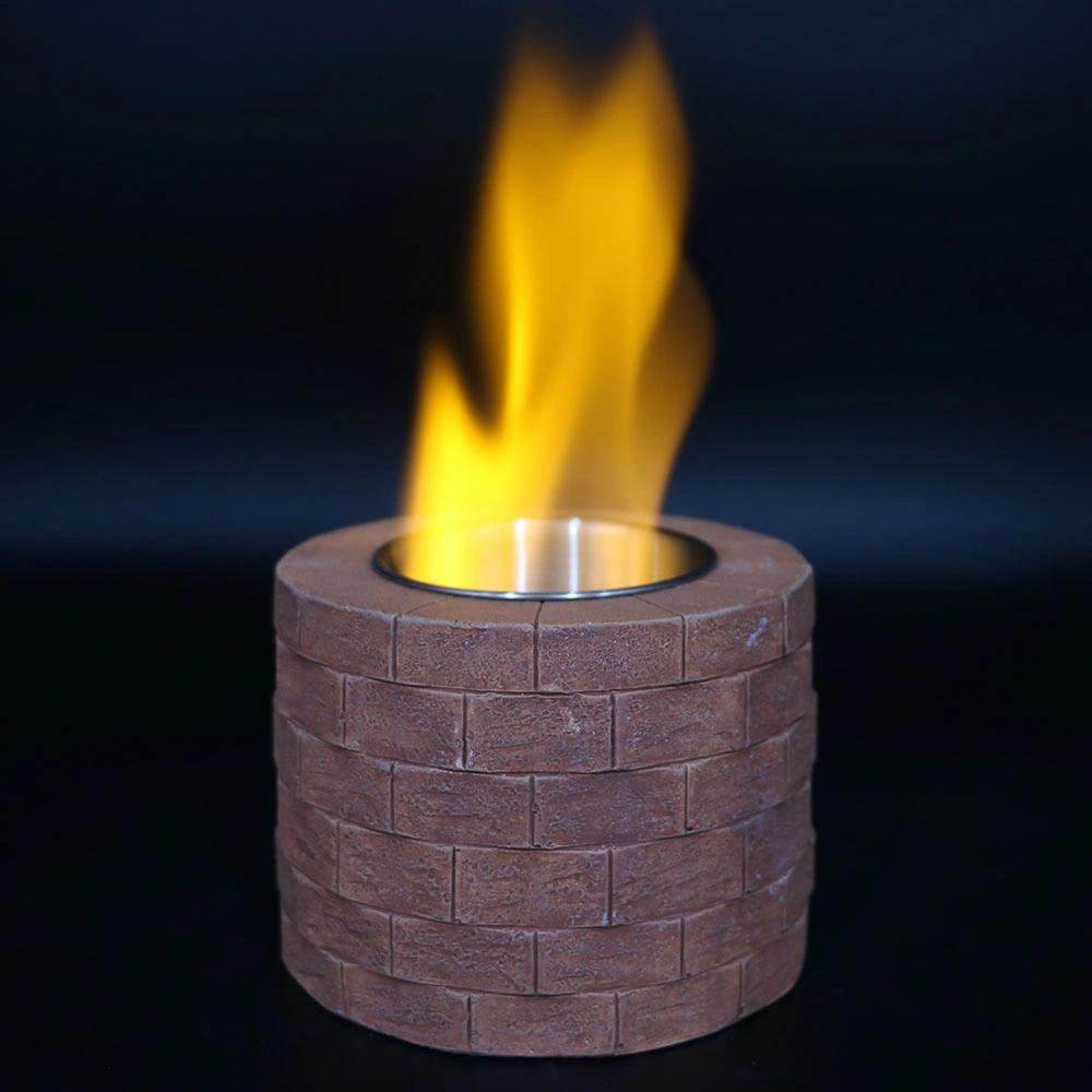 Diseño moderno y elegante impresión de transferencia de agua Tabletop Firepit &amp; chimeneas