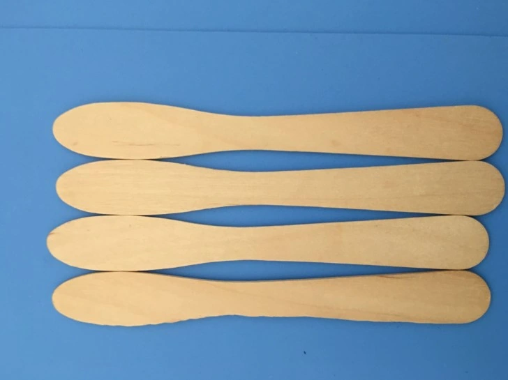 Birch Wood Popsicle Stick Ice Cream Sticks Disposable Stick Ice Lolly Popsicle Spoon