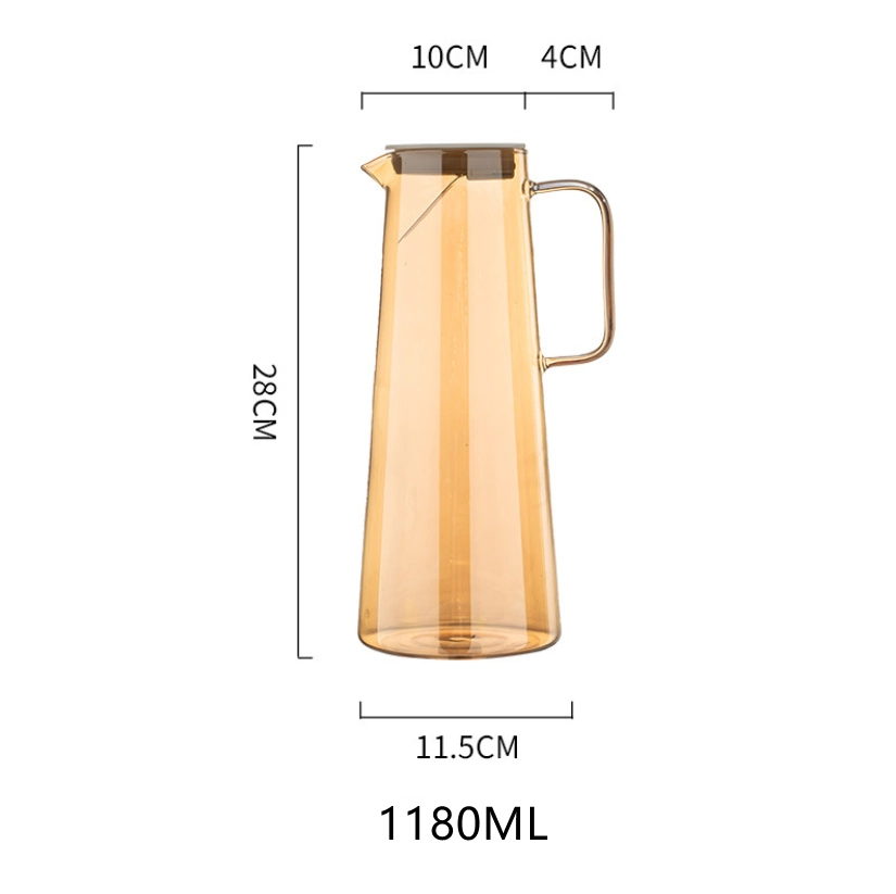 Nordic Cold Water Bottle Glass Can Be Heated Household Cool Water Cup Glass Bottle Cool Water Bottle Suit