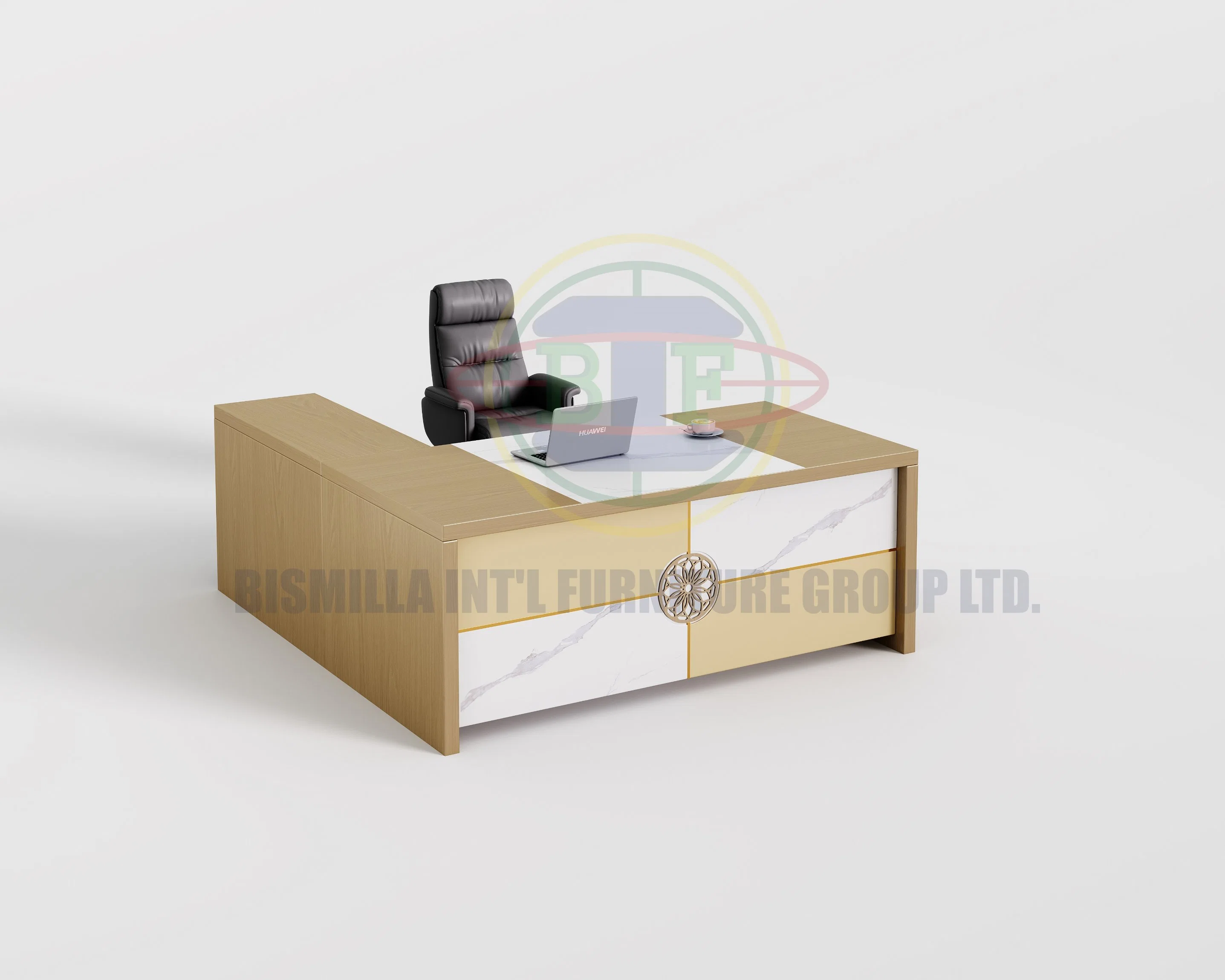 Популярные продажи L Shape Extension Classic Modern Design Office Desk