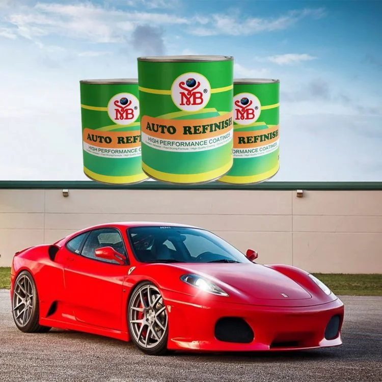 High Performance Car Refinish Colorful Repair Auto Paint