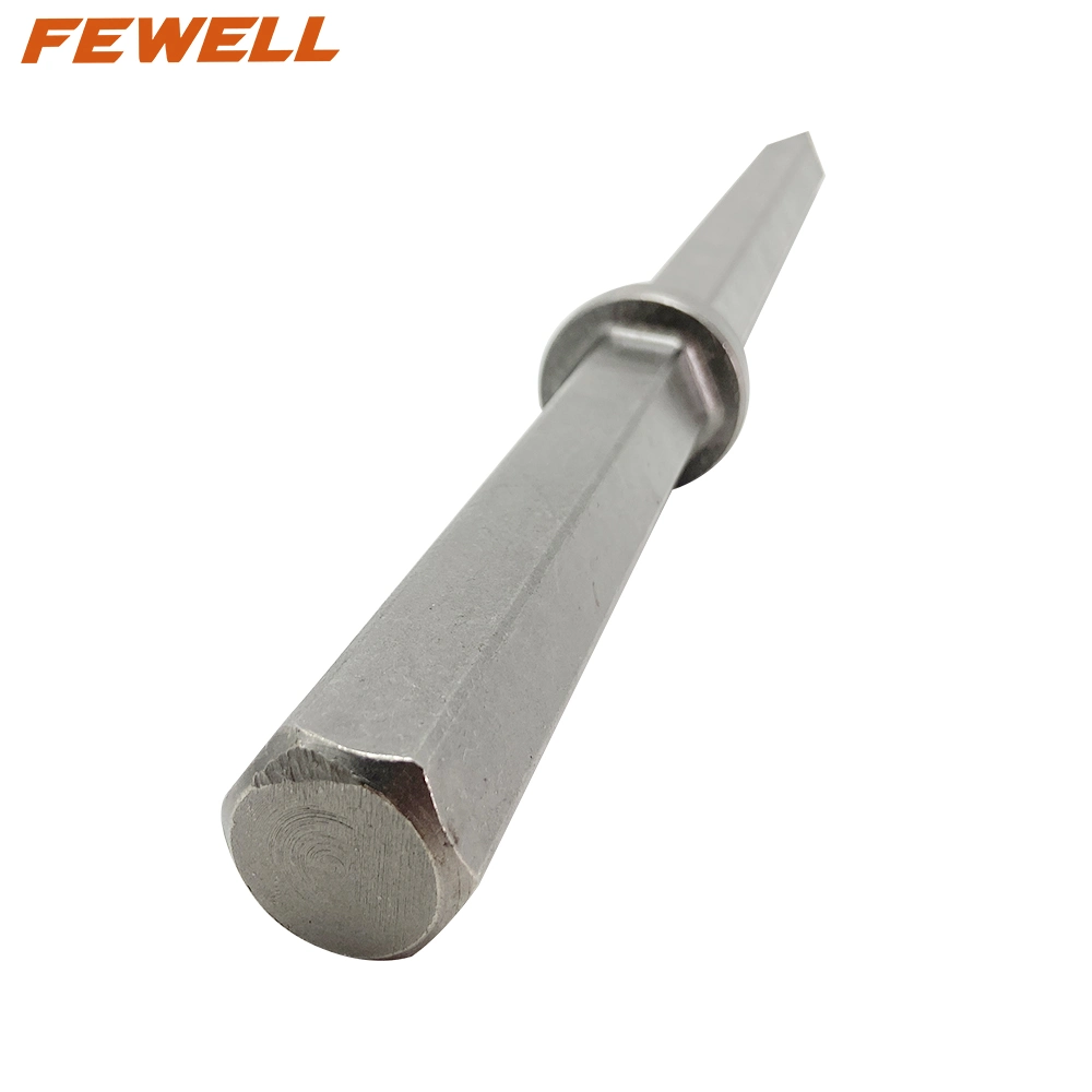 Sharpening 32X500mm Hex Shank Sharpener Electric Hammer Drill Bit Flooring Point Chisel for Rock Breaker Concrete Brick Stone