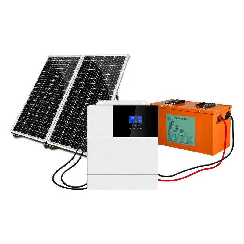 Wholesale/Supplier 5kw 6kw Hybrid Solar Power System Home 6000W Photovoltaic Kit