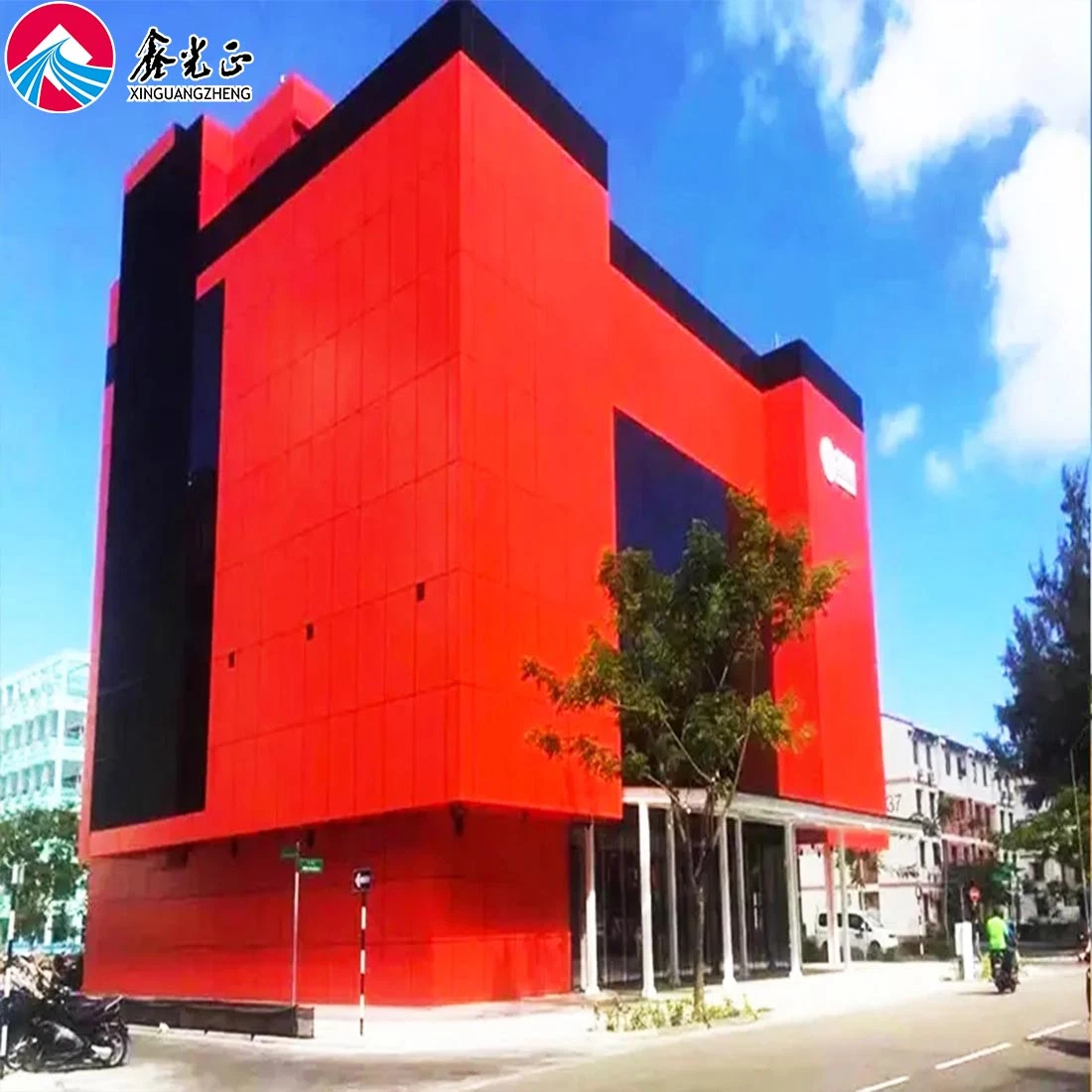 Prefab Steel Structure Shopping Mall Construction Building