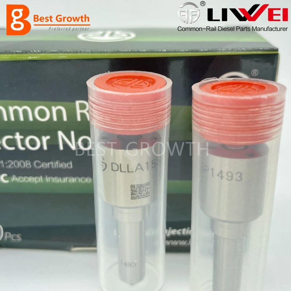 Dlla155p1493 inyector de combustible de inyección de combustible de inyector de diesel Liwei Auto Parts Truck Motor Car 0445110250 Mazda Diesel Parts