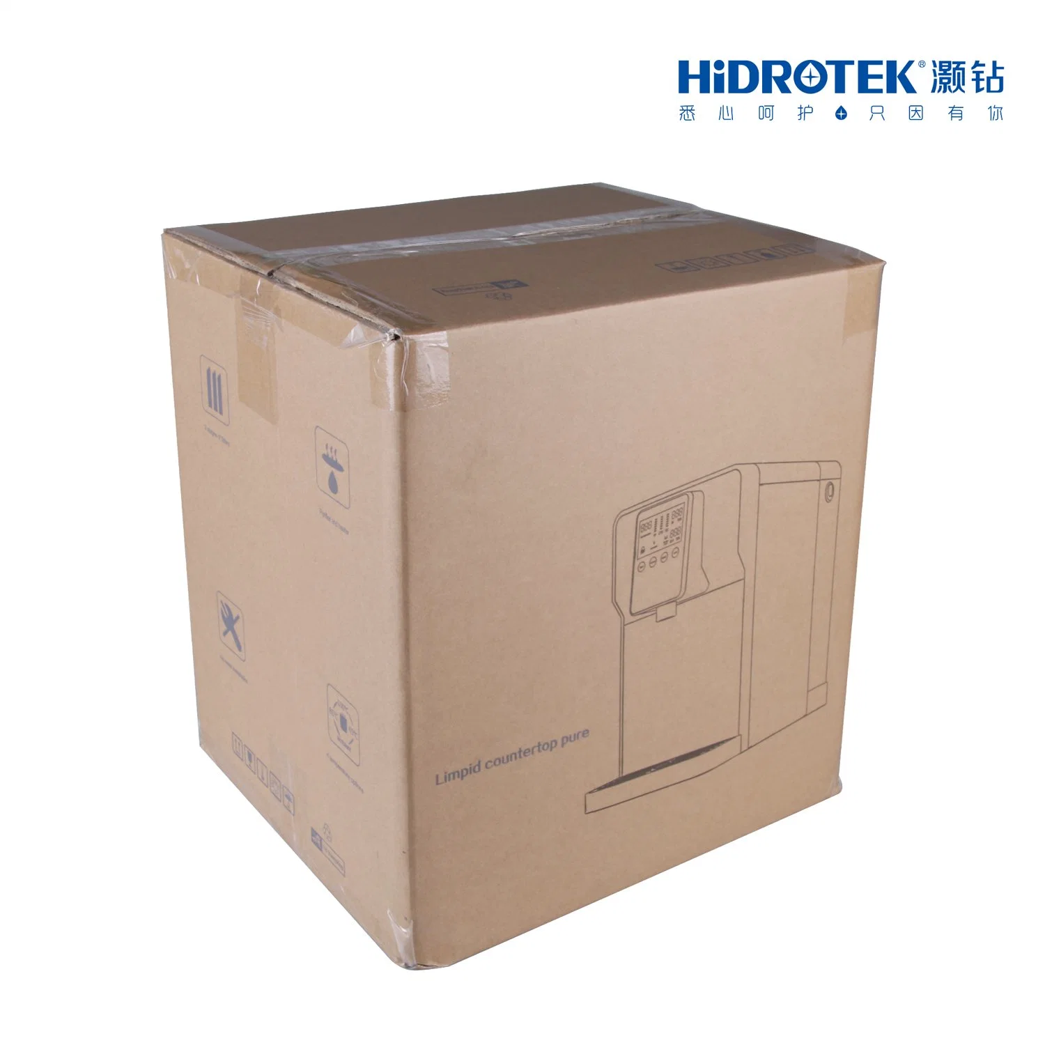 Hidrotek Tabletop Water Dispenser with Reverse Osmosis System and Heater