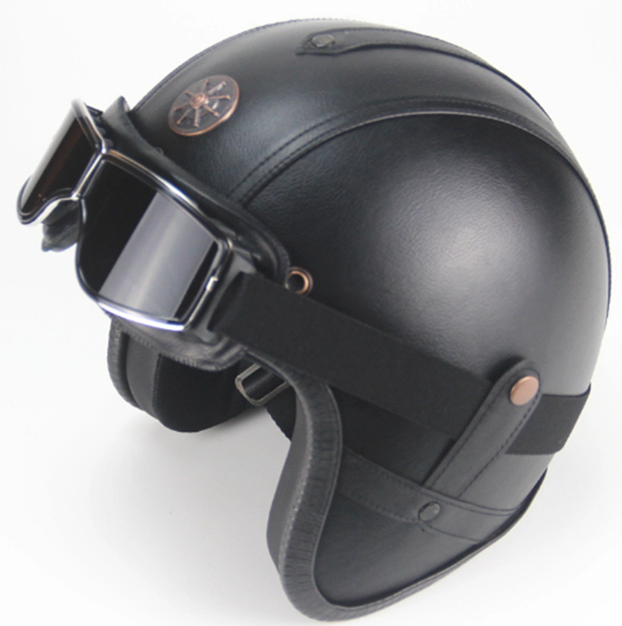 Verano hombres mujeres Harley Motorcycle Casco de seguridad