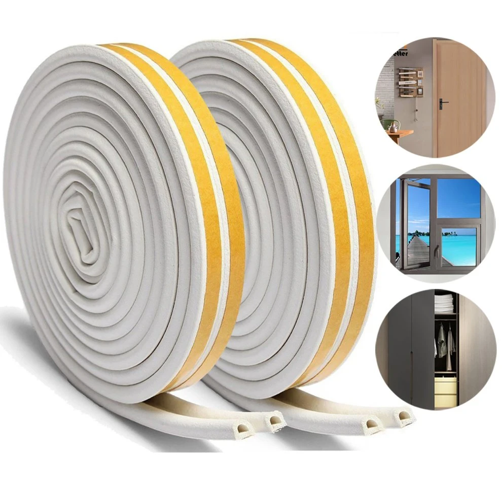 EPDM Foam Rubber Self Adhesive Weatherstrip Seal Strip