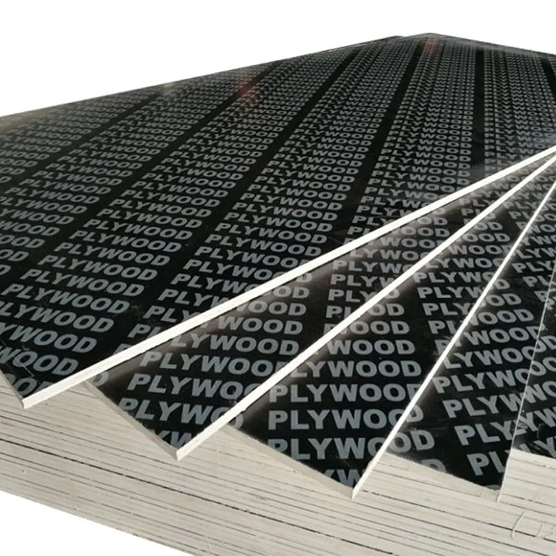 Factory Direct Sale All Grades 18mm Brown Black Film Faced Plywood Construction Plywood Sheet for Building