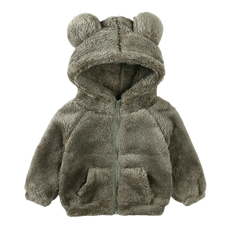 2023 Sherpa Warm Winter Jacket Coat Boys Clothing for Kids Boys Girls Jackets Kids Winter Coats Wholesale/Supplier