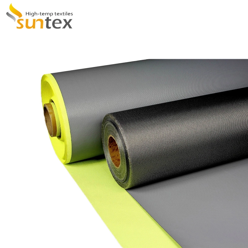 PTFE Coated Fiberglass for Welding, Fire Blanket, Fire Curtain, Smoke Curtain