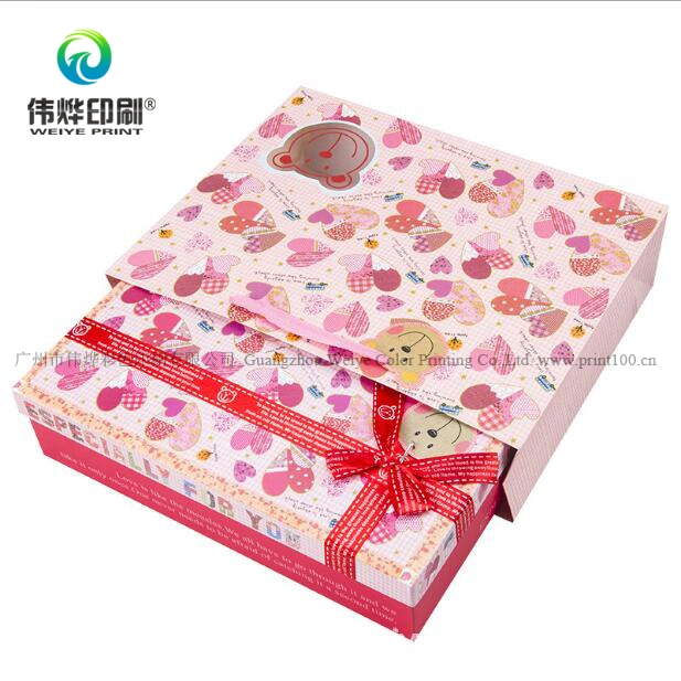 Custom Printing Kinds of Beautiful Promotion Cosmetic Gift Paper Packaging Box
