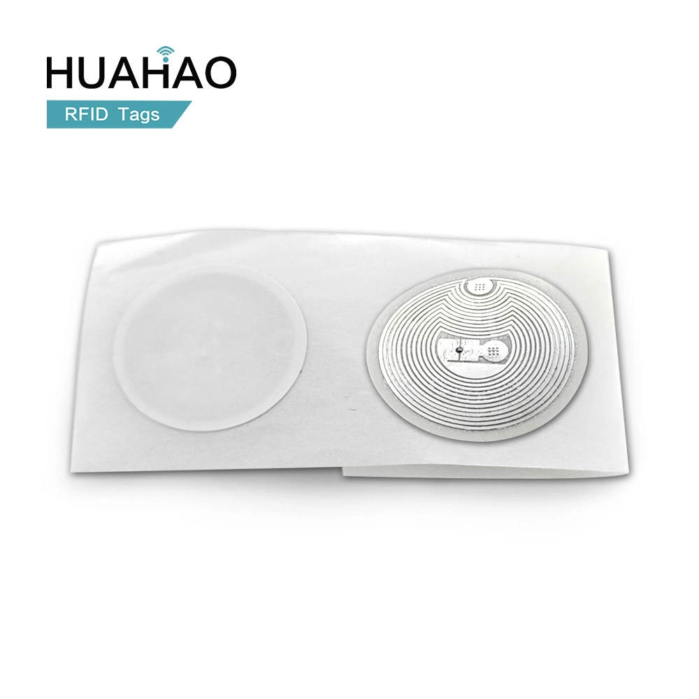 Una muestra gratis! Huahao NFC Supplie RFID Hf 13.56MHz personalizada Empresas de impresión en blanco Omni etiqueta RFID ID.