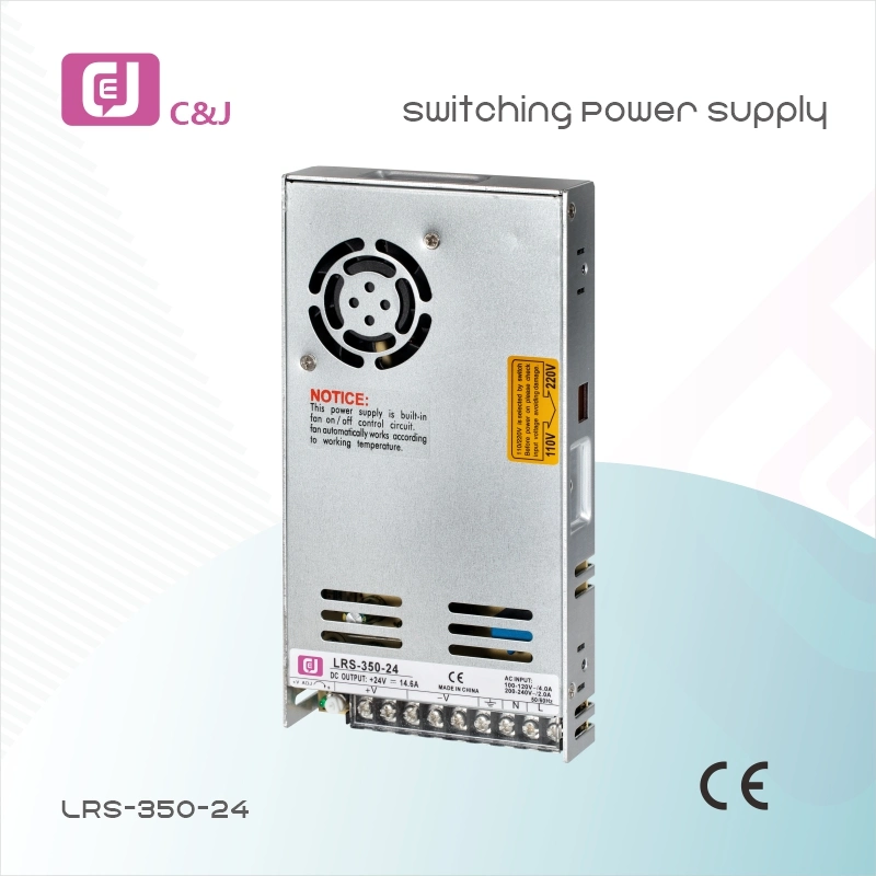 Lrs-350-24 AC to DC 350W 24V High Efficiency Industrial Switching Power Supply