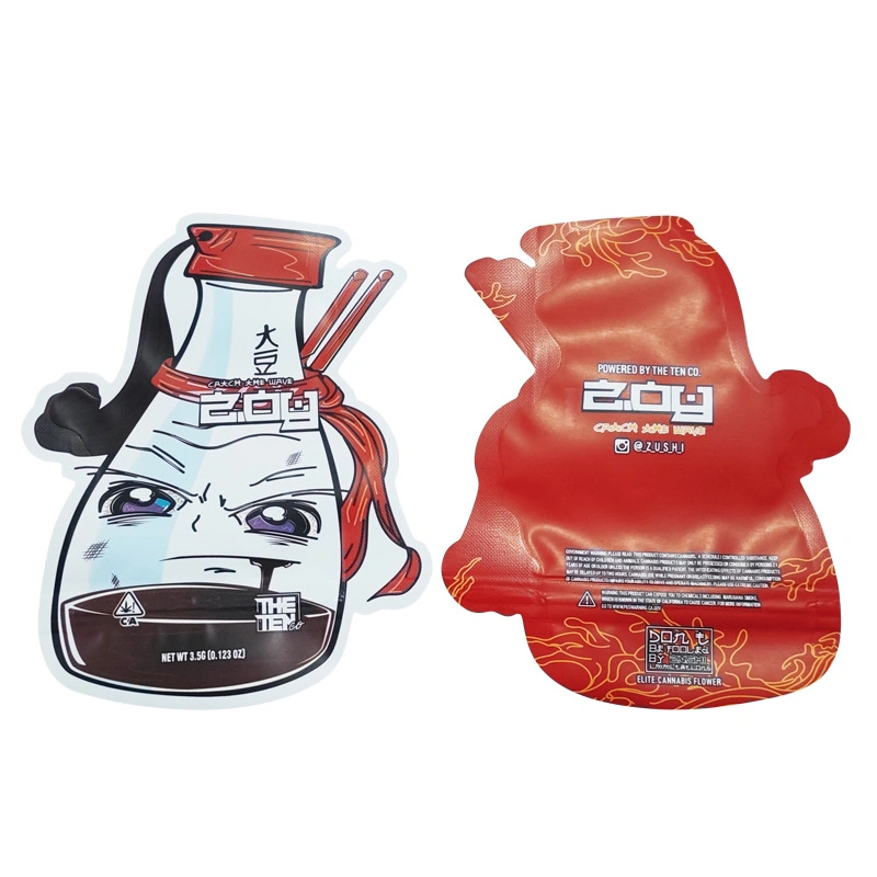 Backpack Boyz Holographic Backpack Die-Cut 3.5g Mylar Bag