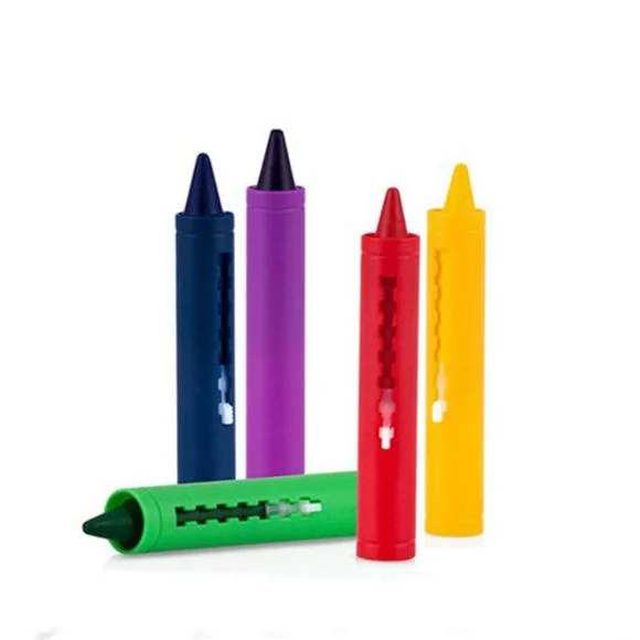 Colourful Bath Crayon Set Non-Toxic Washable Crayons for Children