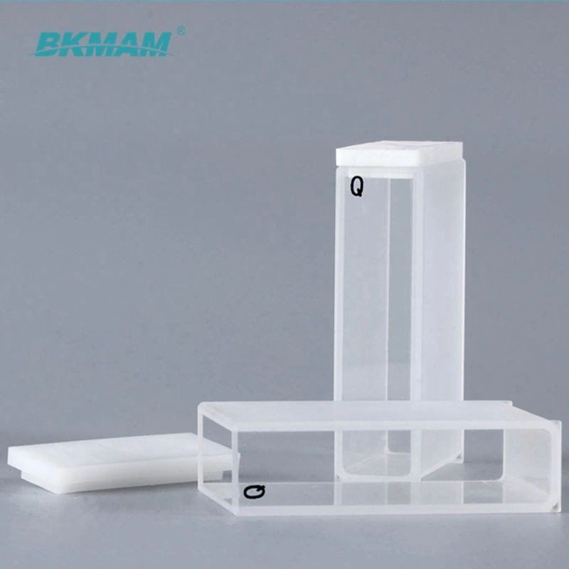 Good Light Transmission Fused Quartz Cell Cuvette for Spectrophotometer