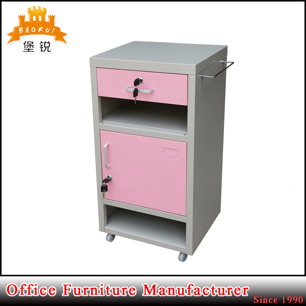 Fas-109 Cheap Price Patient Bed Furniture Medical Bedside Table Hospital Bedside Cabinet