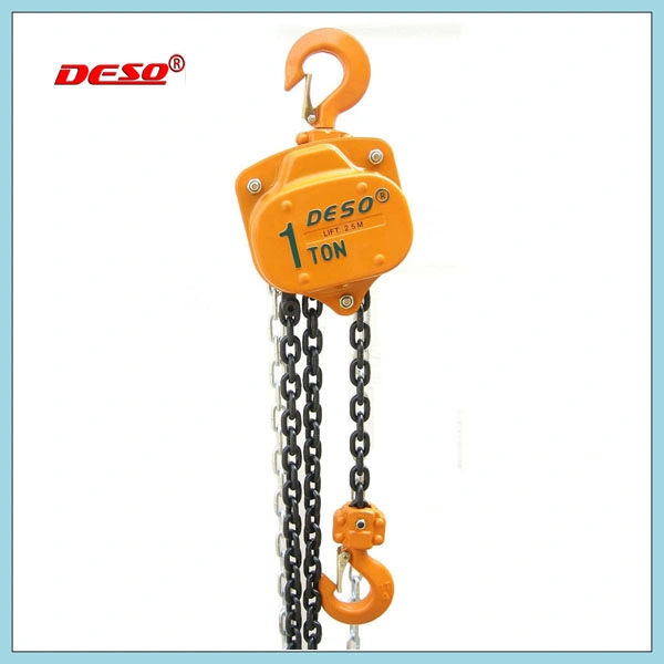 Building Tools Hand Steel Chain Block / Manual Lifting Hoist Hsz-V