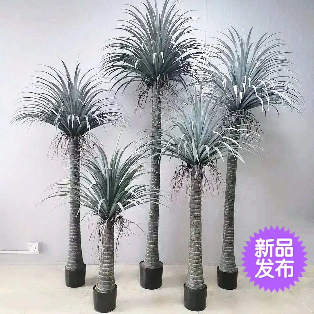 Artificial Bush Green Plant Pot Green Decoration Drabon Blood Iron Tree