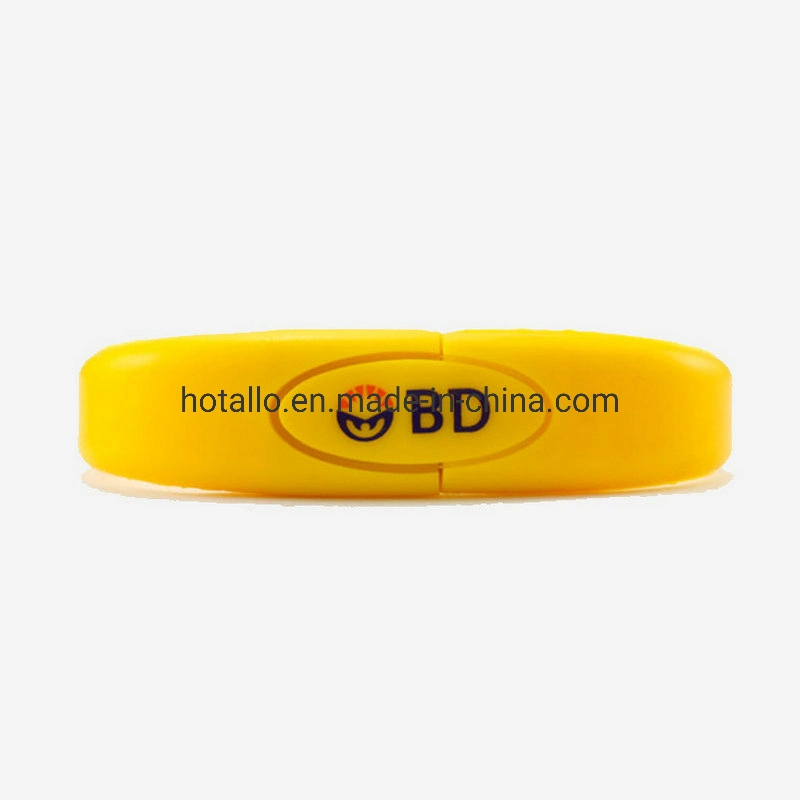 Silicone Bracelet USB Flash Memory Pen Drive