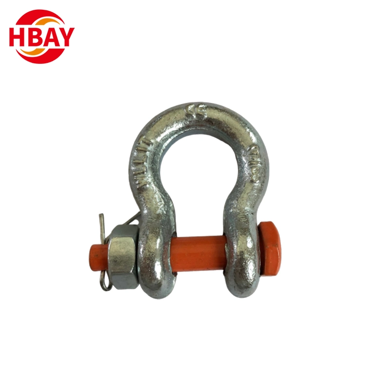 Wholesale/Supplier Low Price European Bow/D Shackle JIS D Shackle Long Rigging