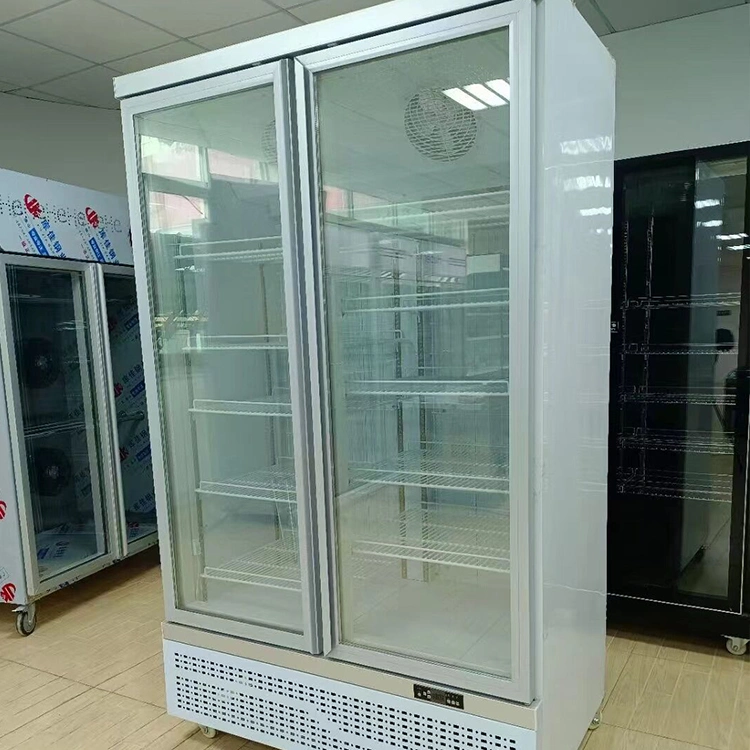 Best Meat Display 3 Glass Door Upright Freezer Supermarket Refrigerator Freezer