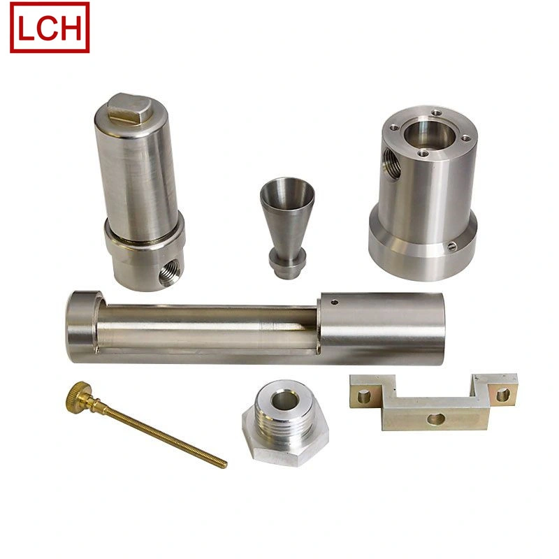 CNC Machining Automatic Lathe Parts Custom Made Brass Aluminum Metal Hardware Fittings