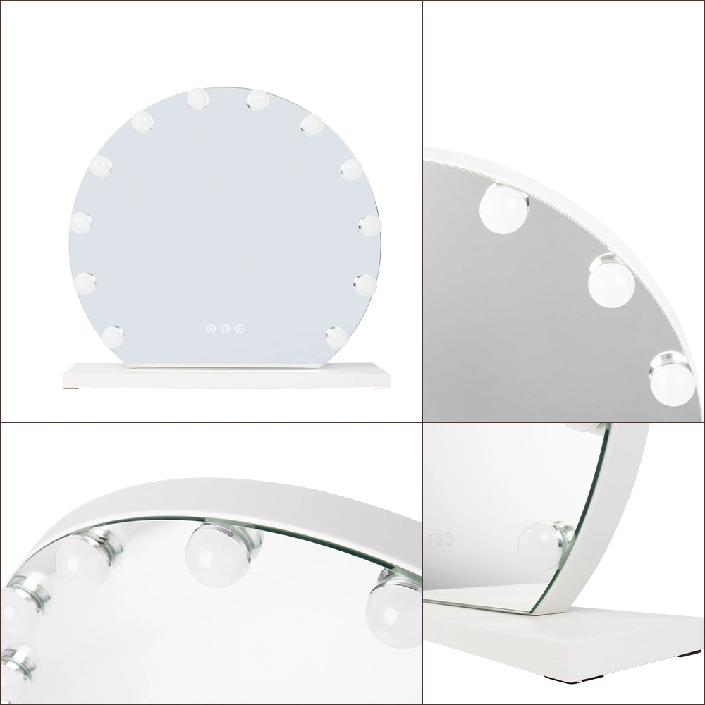 Las luces LED soporte de mesa baño espejo de maquillaje Belleza decorativa