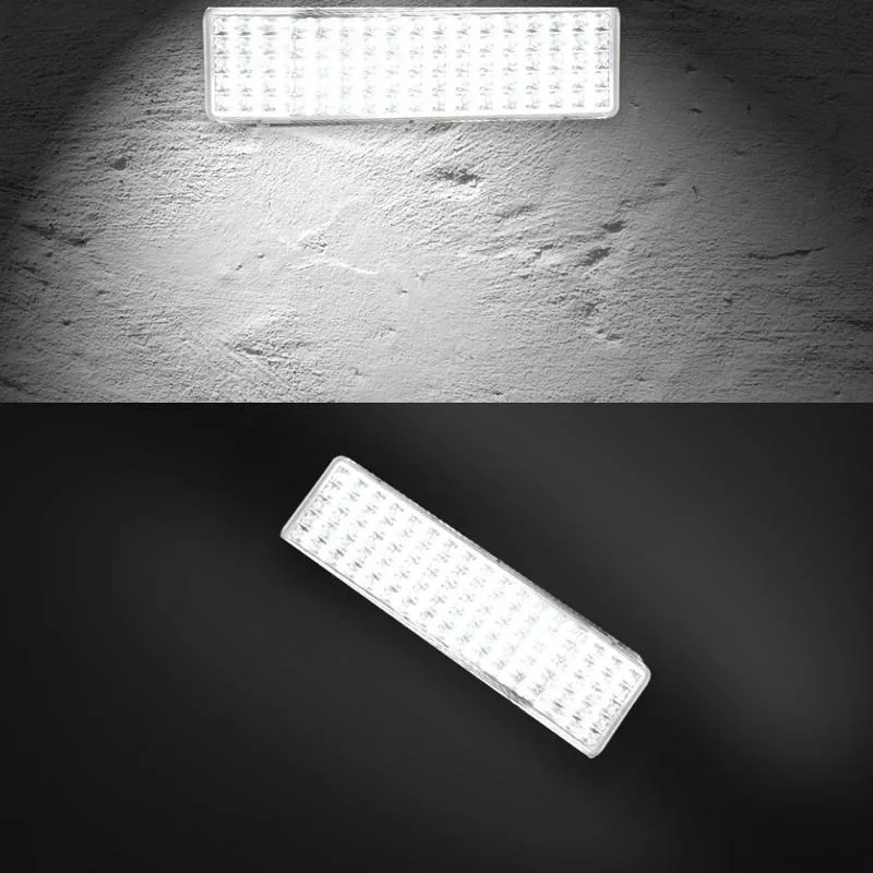 Luz LED de emergência recarregável por grosso para corredores/escadas/fogo externo Portas