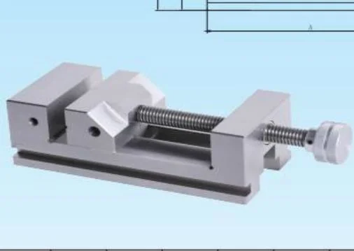 VSD40 نائب الفك المتوازي لآلة الطحن عالية الدقة